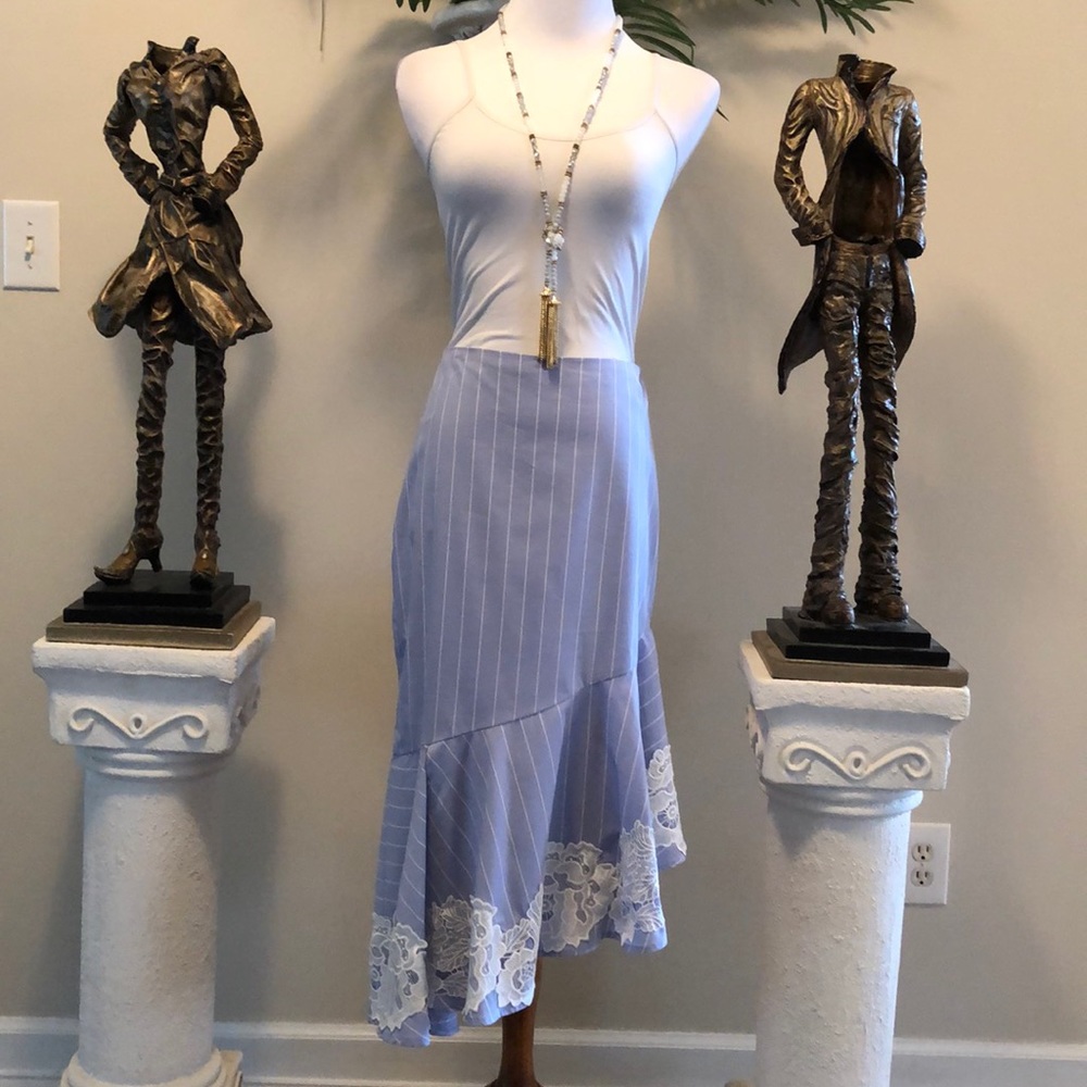 High/low Detailed Oriented Skirt🌸💕